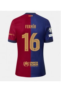 Barcelona Fermin Lopez #16 Fotballdrakt Hjemme Klær 2024-25 Korte ermer